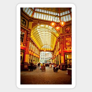 Leadenhall Market City of London England Sticker